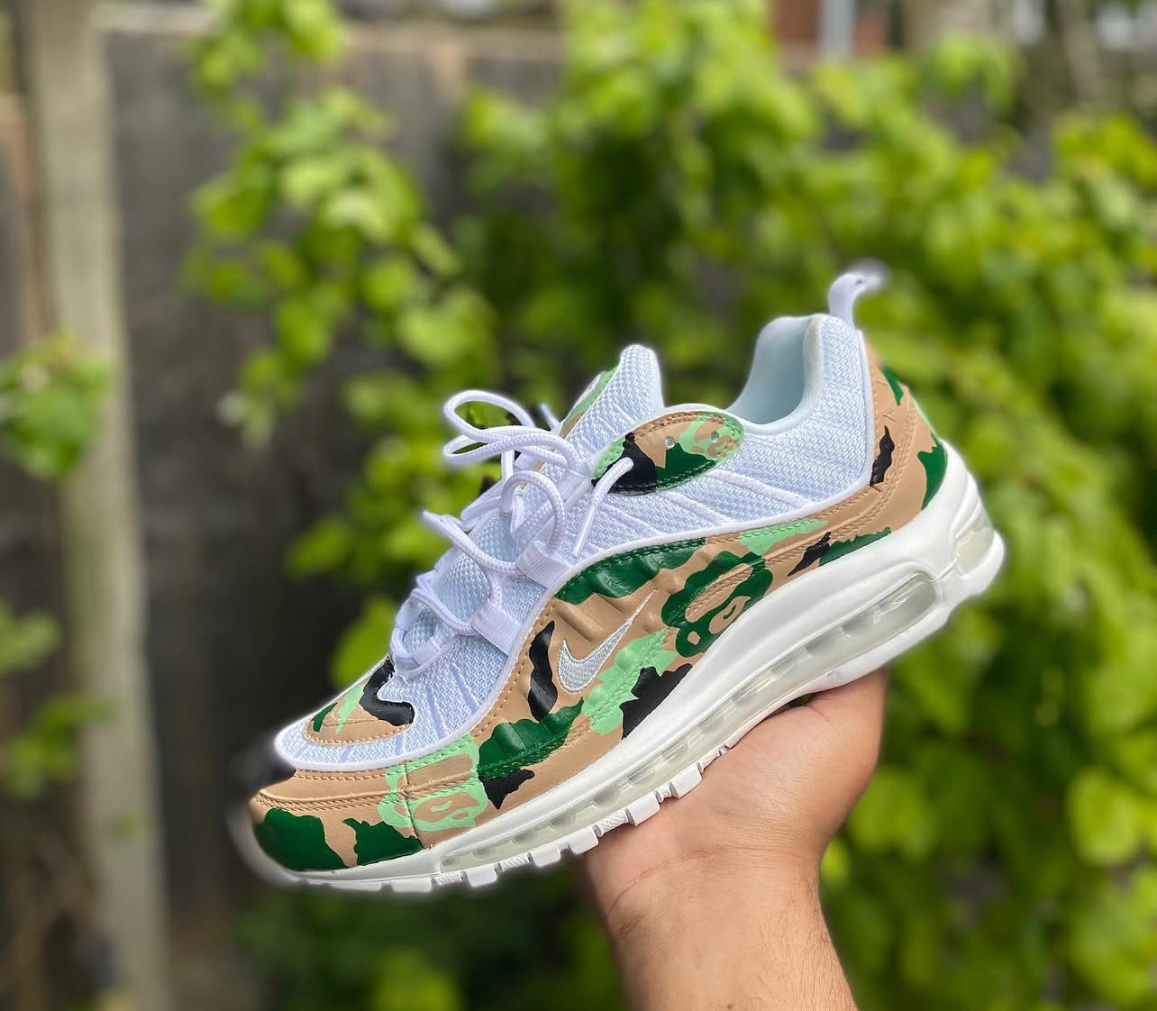 Bape Inspired Nike Air Max 98 Customs