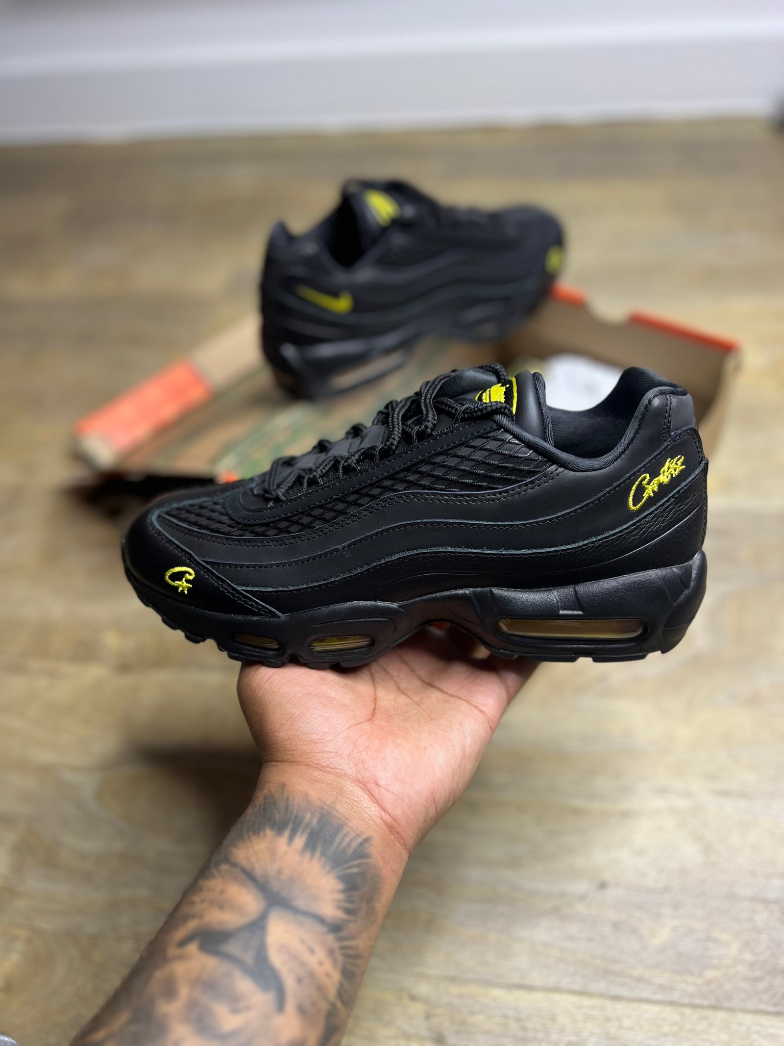 Honey Black Corteiz Nike Air Max 95