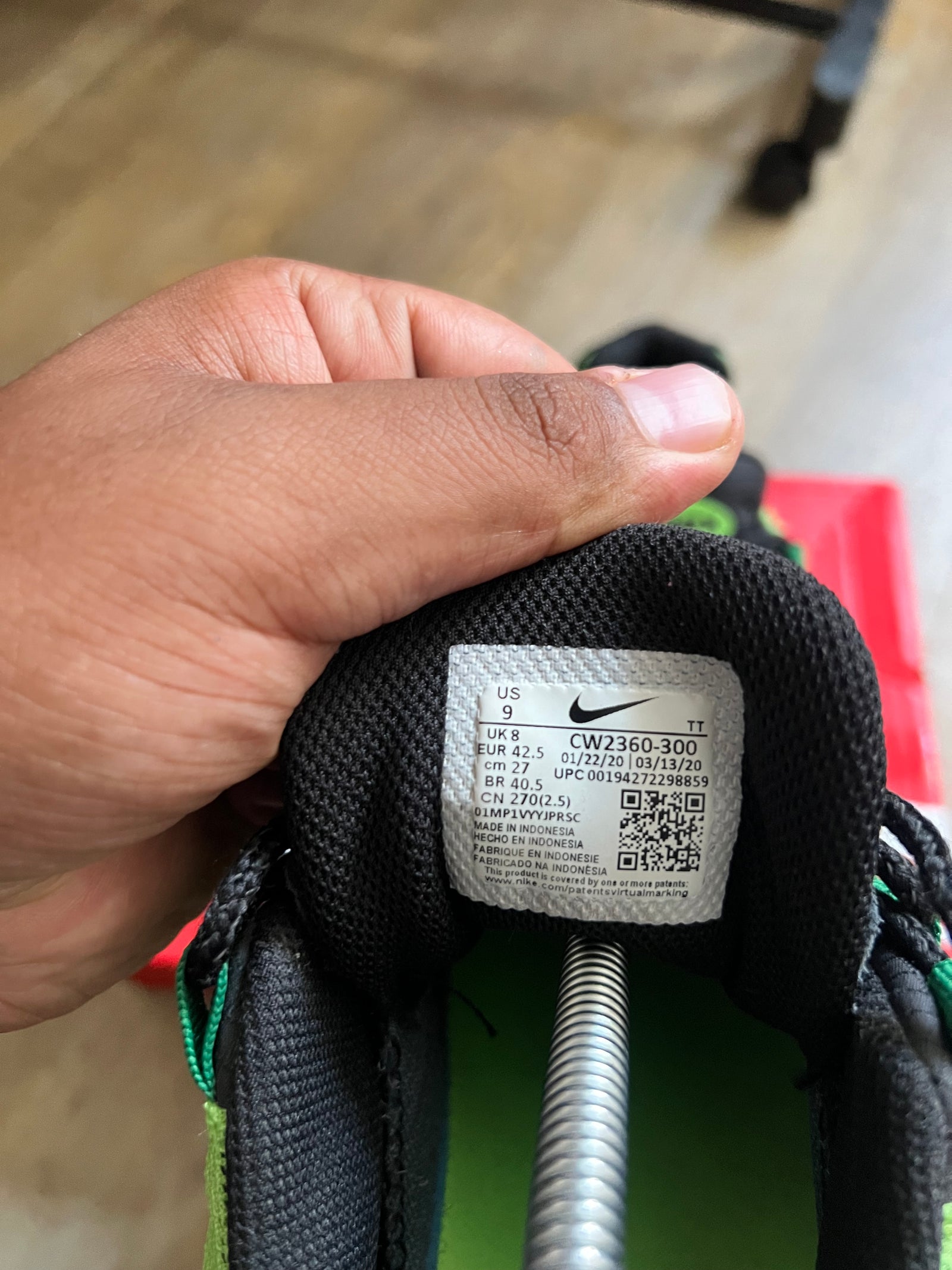 Nike Air Max 95 “Naija” (2020) ~ UK8