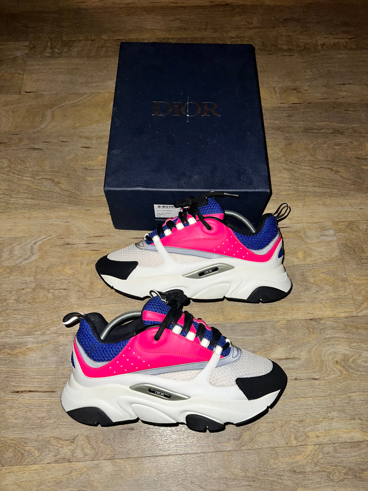 Christian Dior B22 “Neon Pink/Purple” Technical Mesh ~ UK9.5
