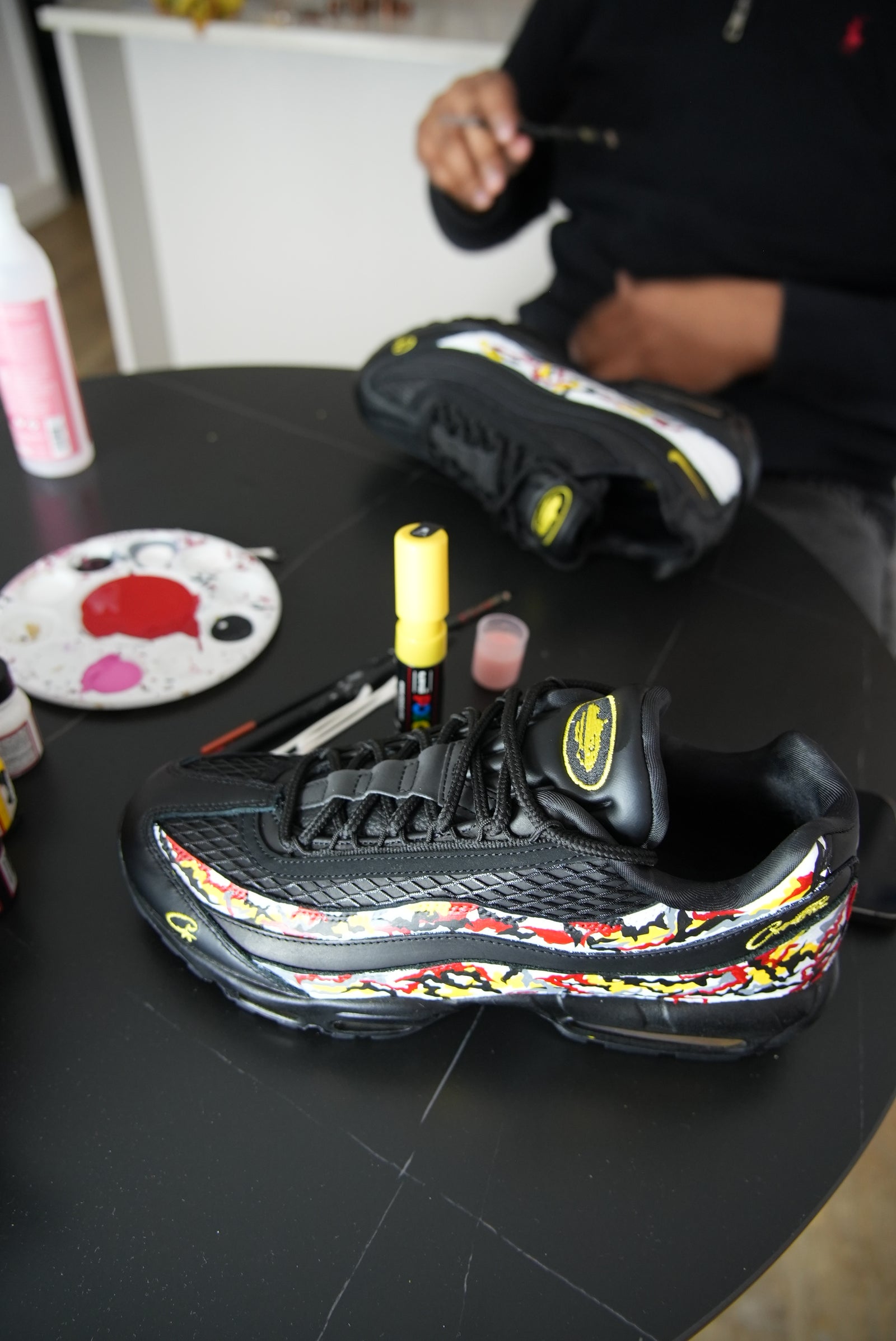 Corteiz X Nike Air Max 95 Customs “Military Camo”