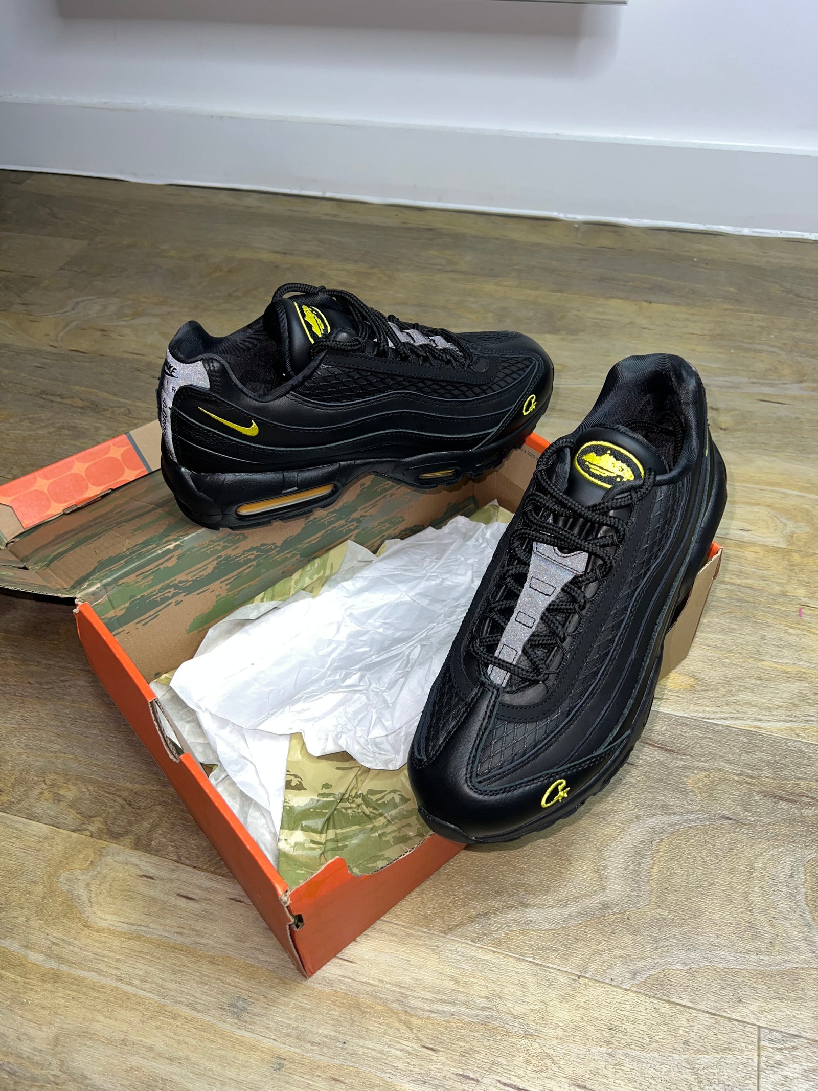 Honey Black Corteiz Nike Air Max 95