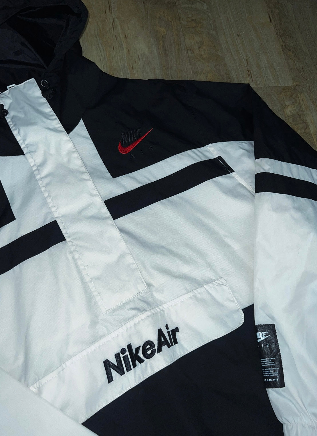 “Nike Air” Half-Zip Windbreaker Jacket