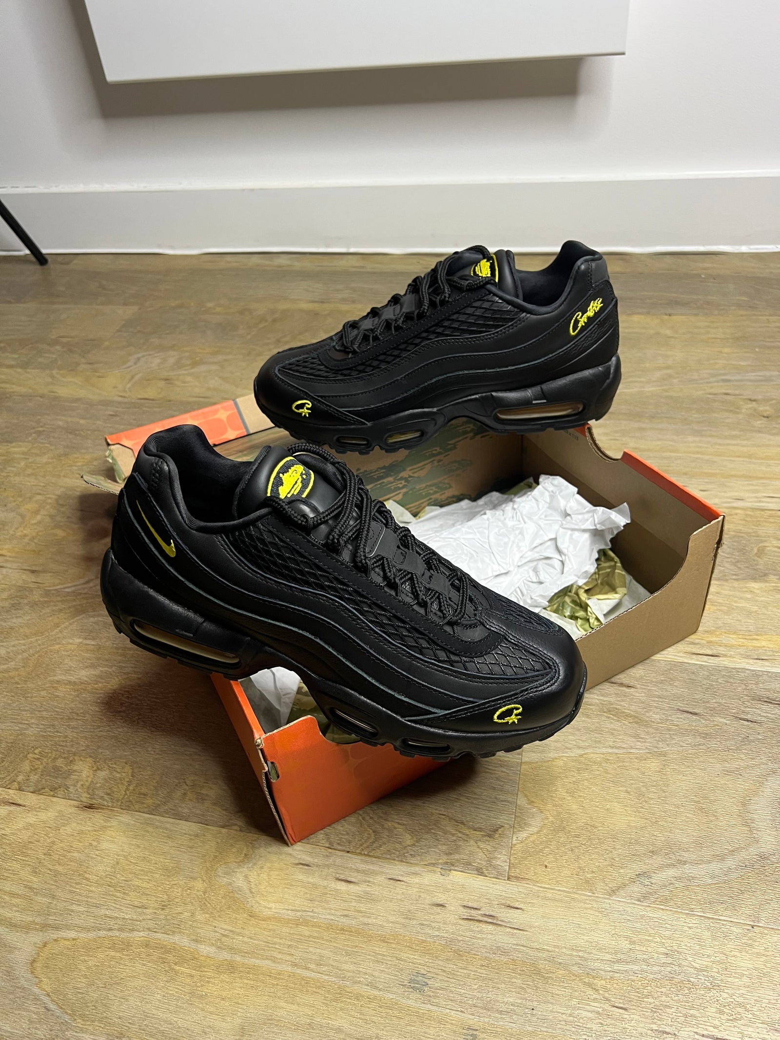 Honey Black Corteiz Nike Air Max 95