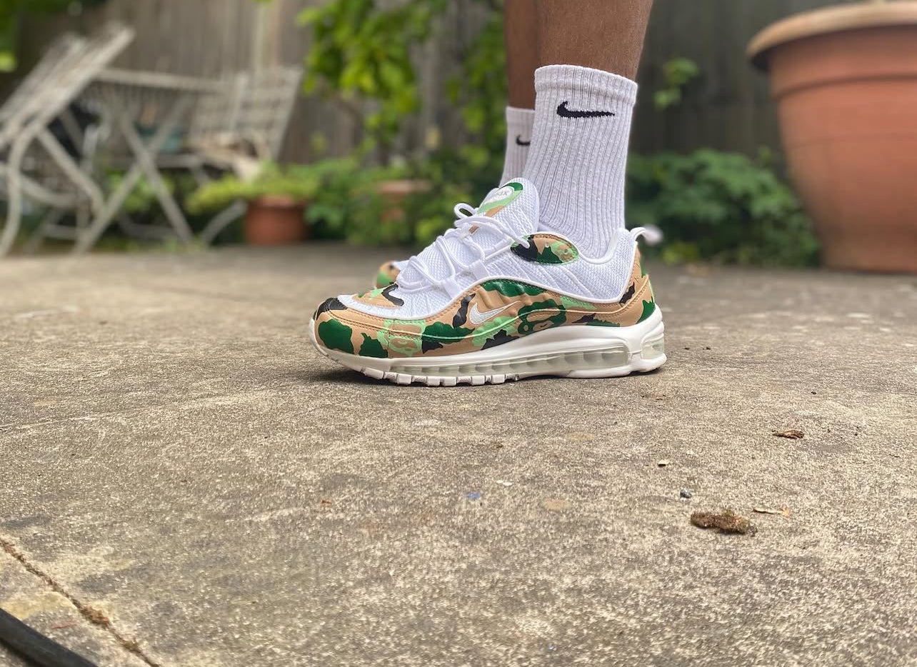 Bape Inspired Nike Air Max 98 Customs