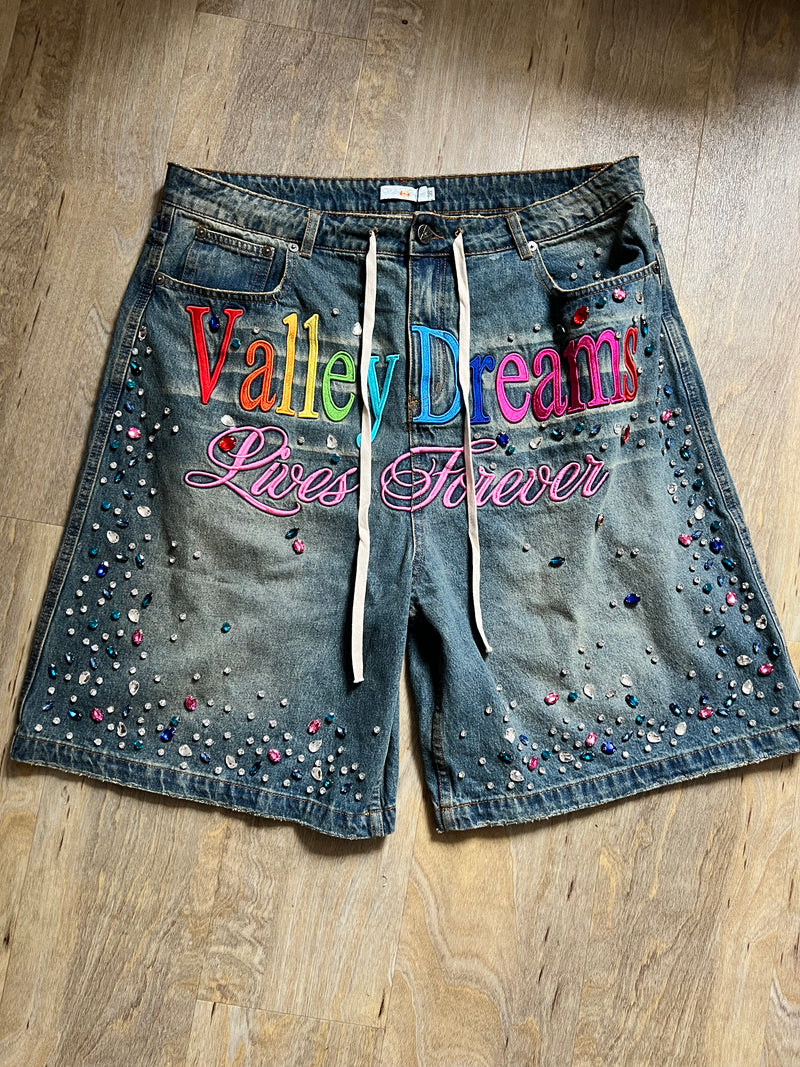 Vale Lives Forever Ice Cream Jorts