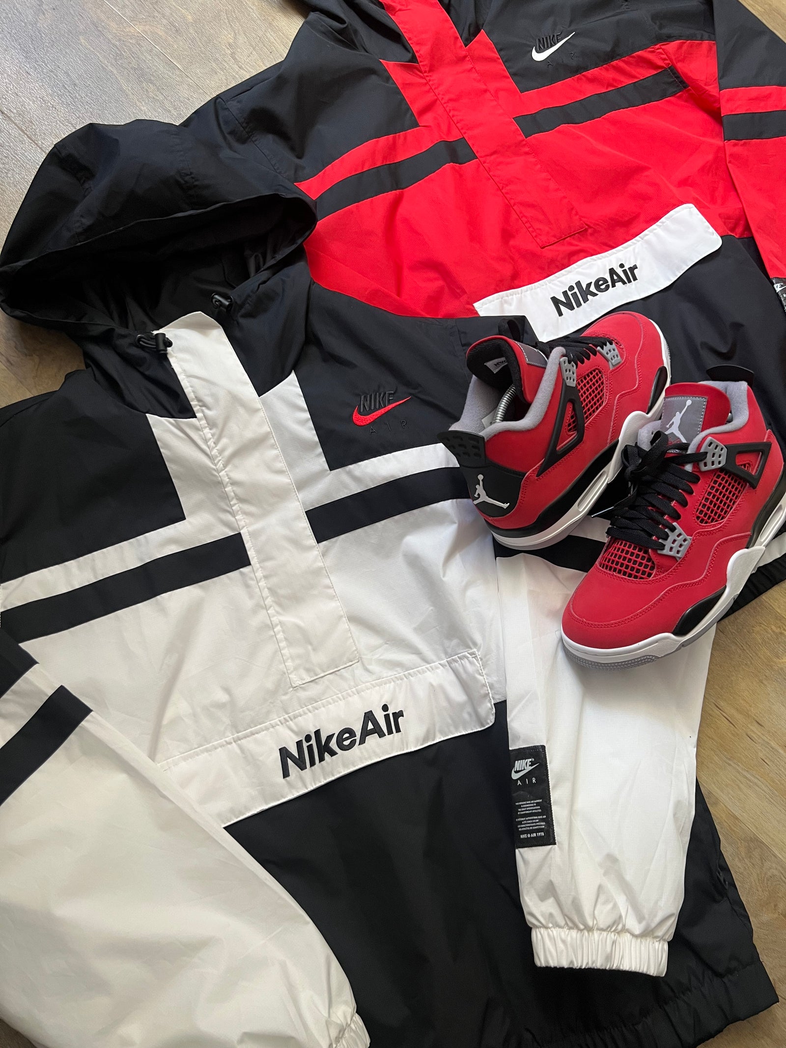White/Black Nike X Dave Jacket ~ Size 2XL