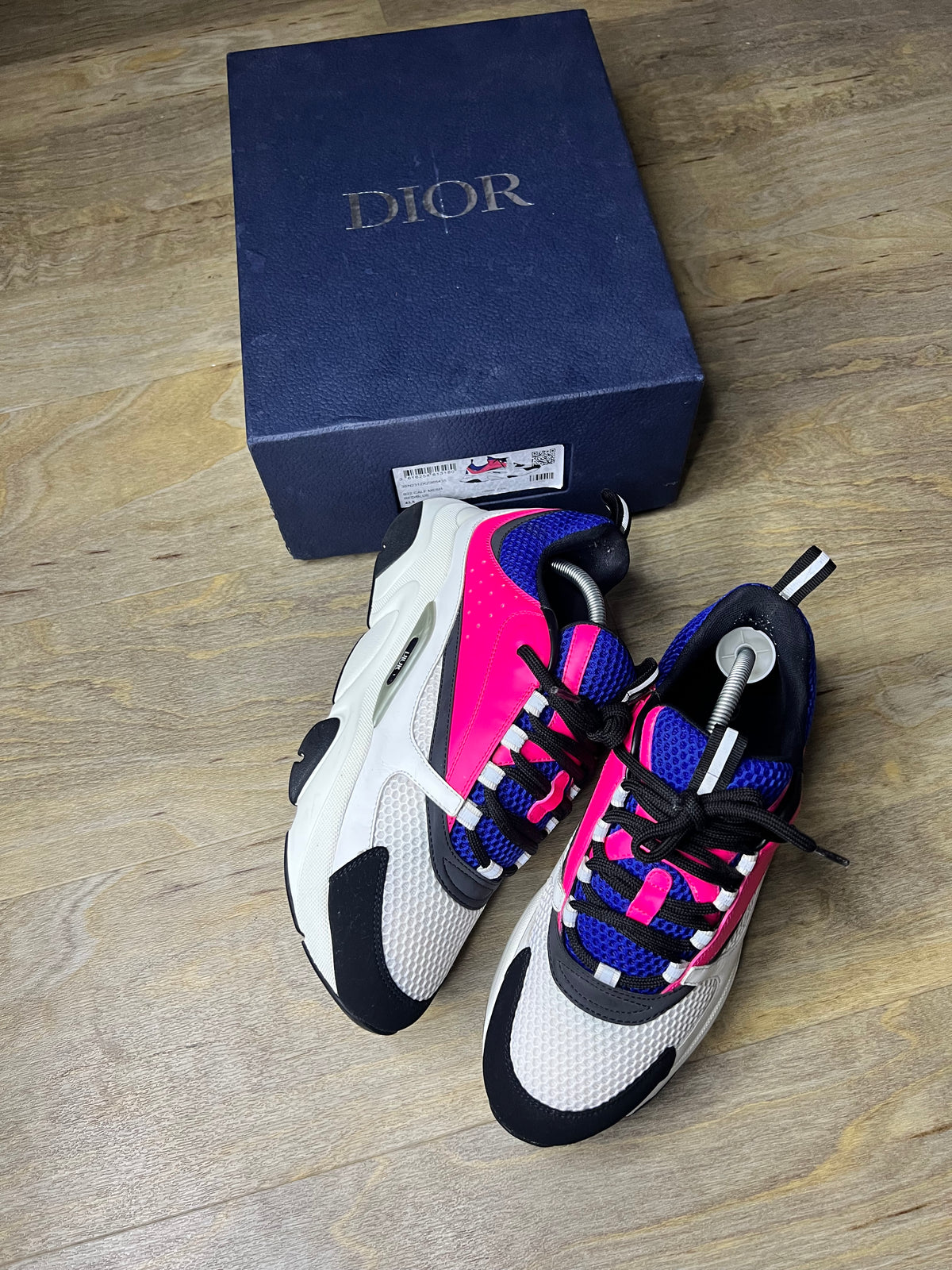 Christian Dior B22 “Neon Pink/Purple” Technical Mesh ~ UK9.5