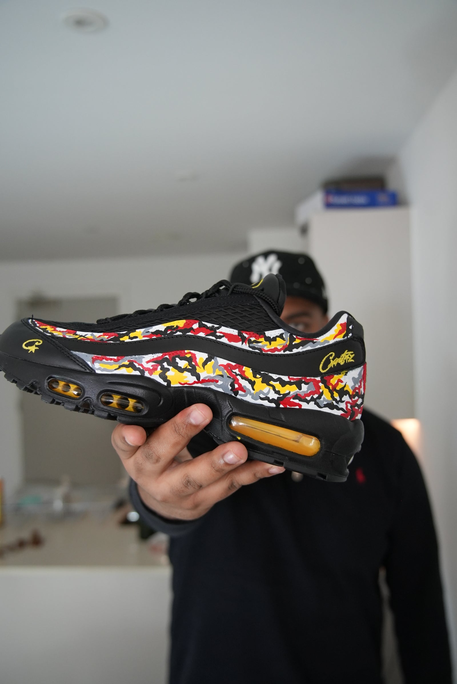 Corteiz X Nike Air Max 95 Customs “Military Camo”