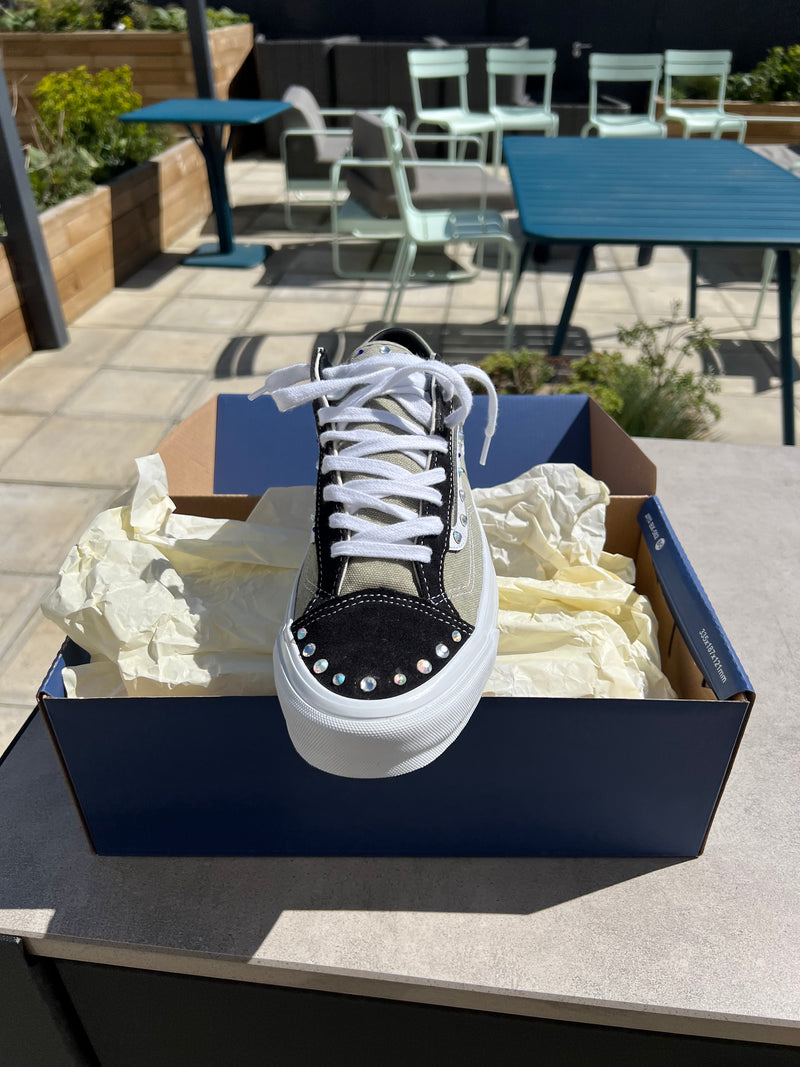 Pearlized Vans LX Old Skool 36 - Hand-crafted