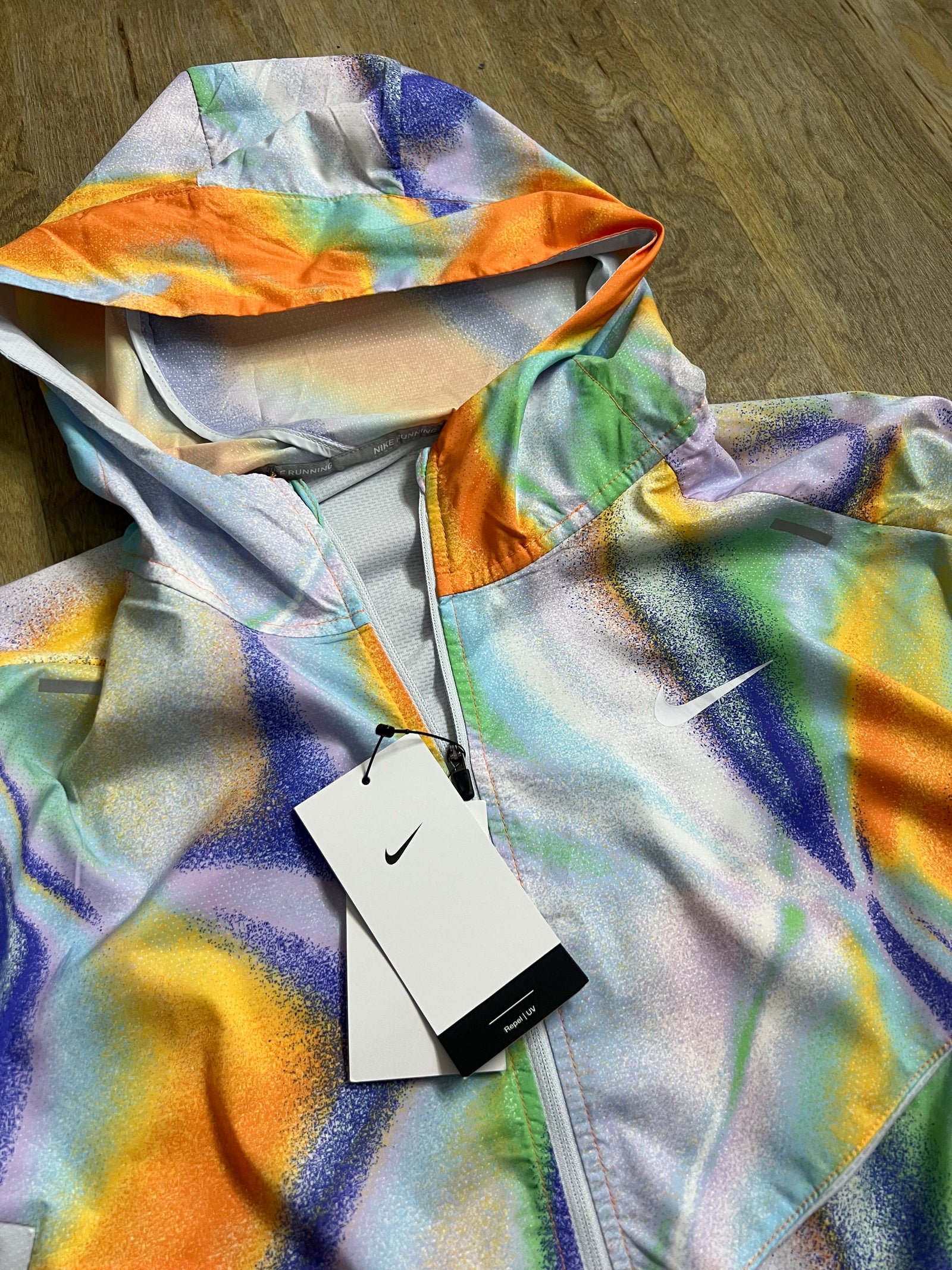 Nike Running Repel “Rainbow” UV Protective Jacket
