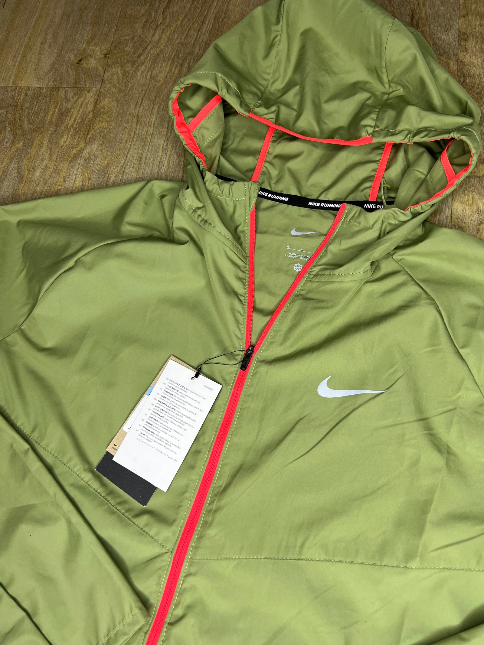 Nike Repel Running Jacket Green