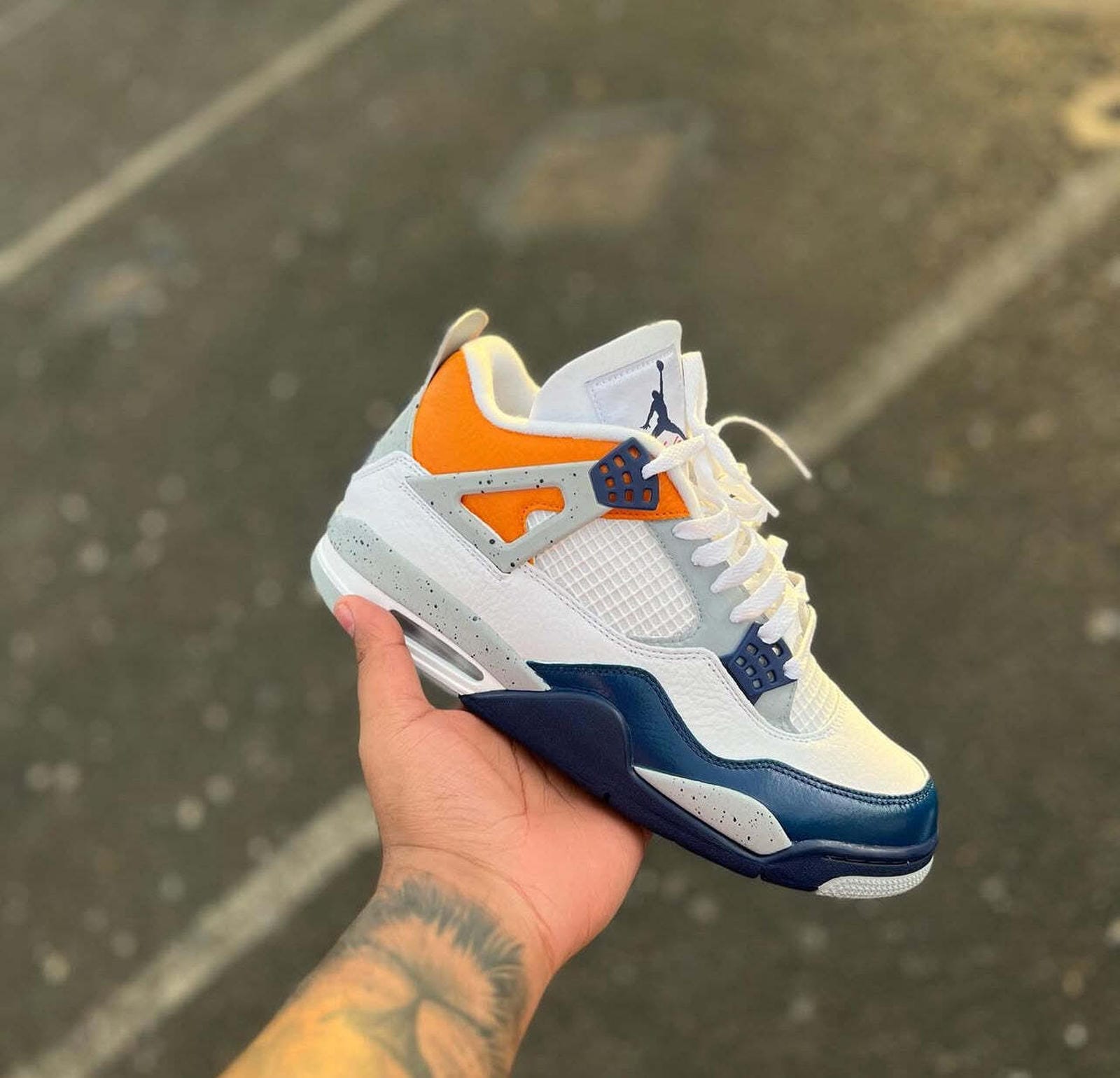 Jordan 4 “Midnight Navy” Custom