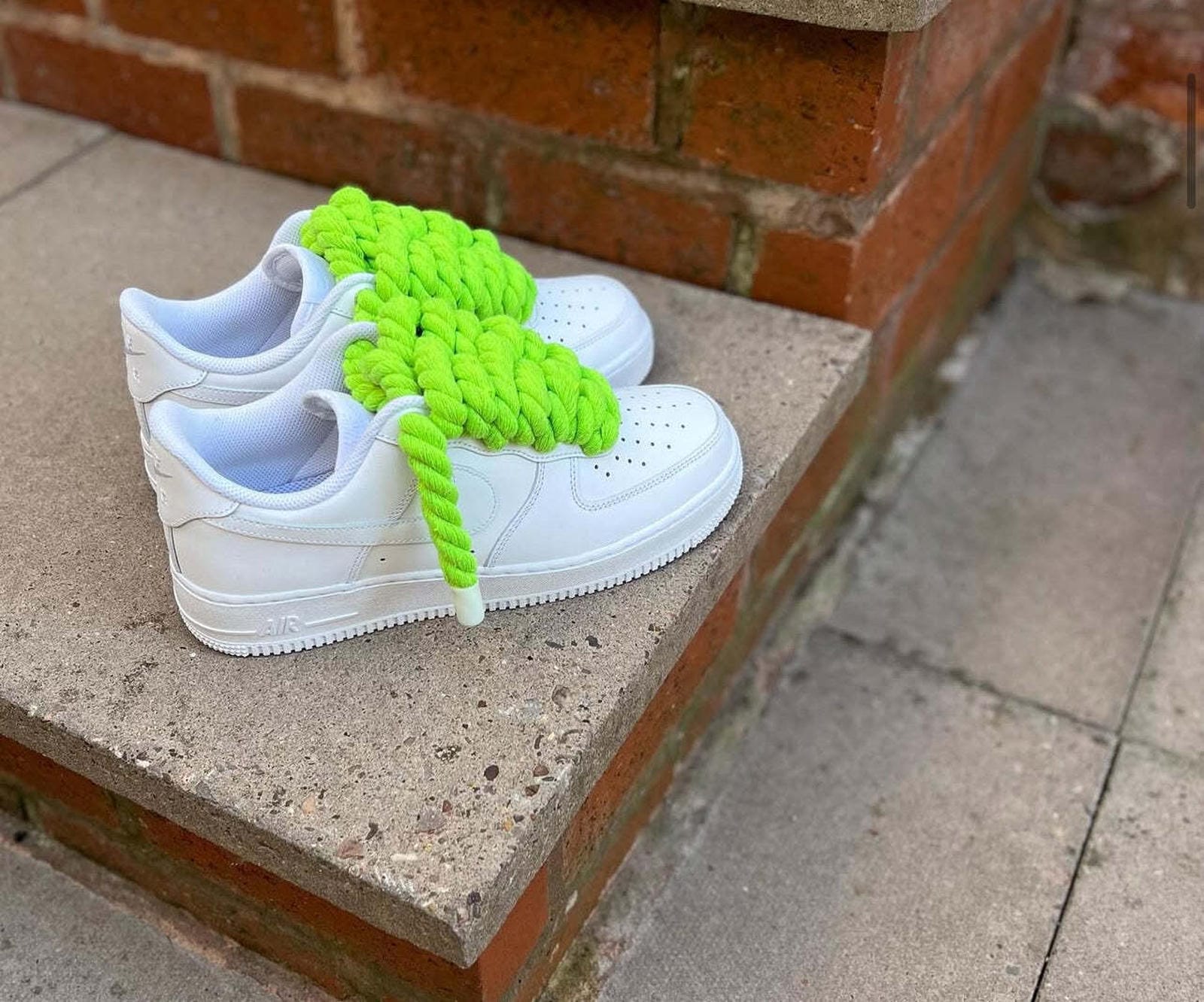 Nike Air Force 1 Rope Lace Customs