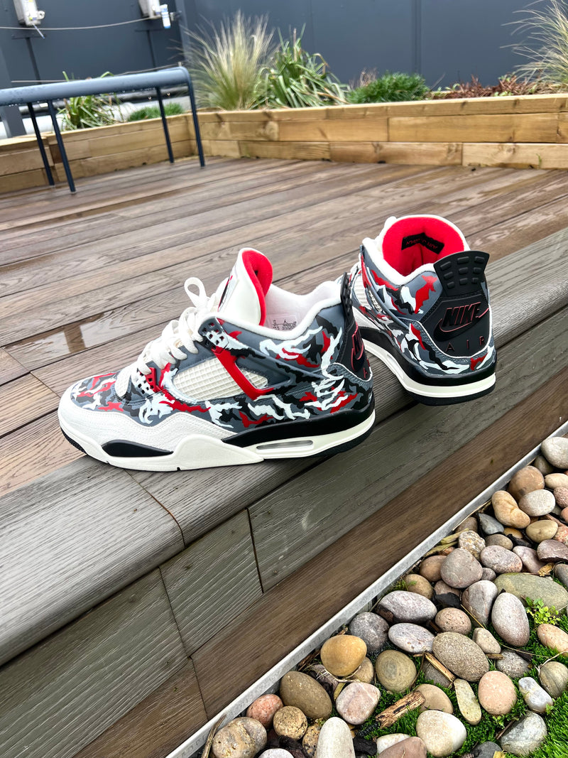 Jordan 4 Military Camo