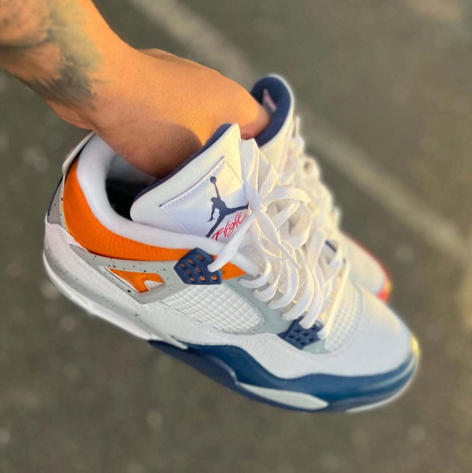 Jordan 4 “Midnight Navy” Custom