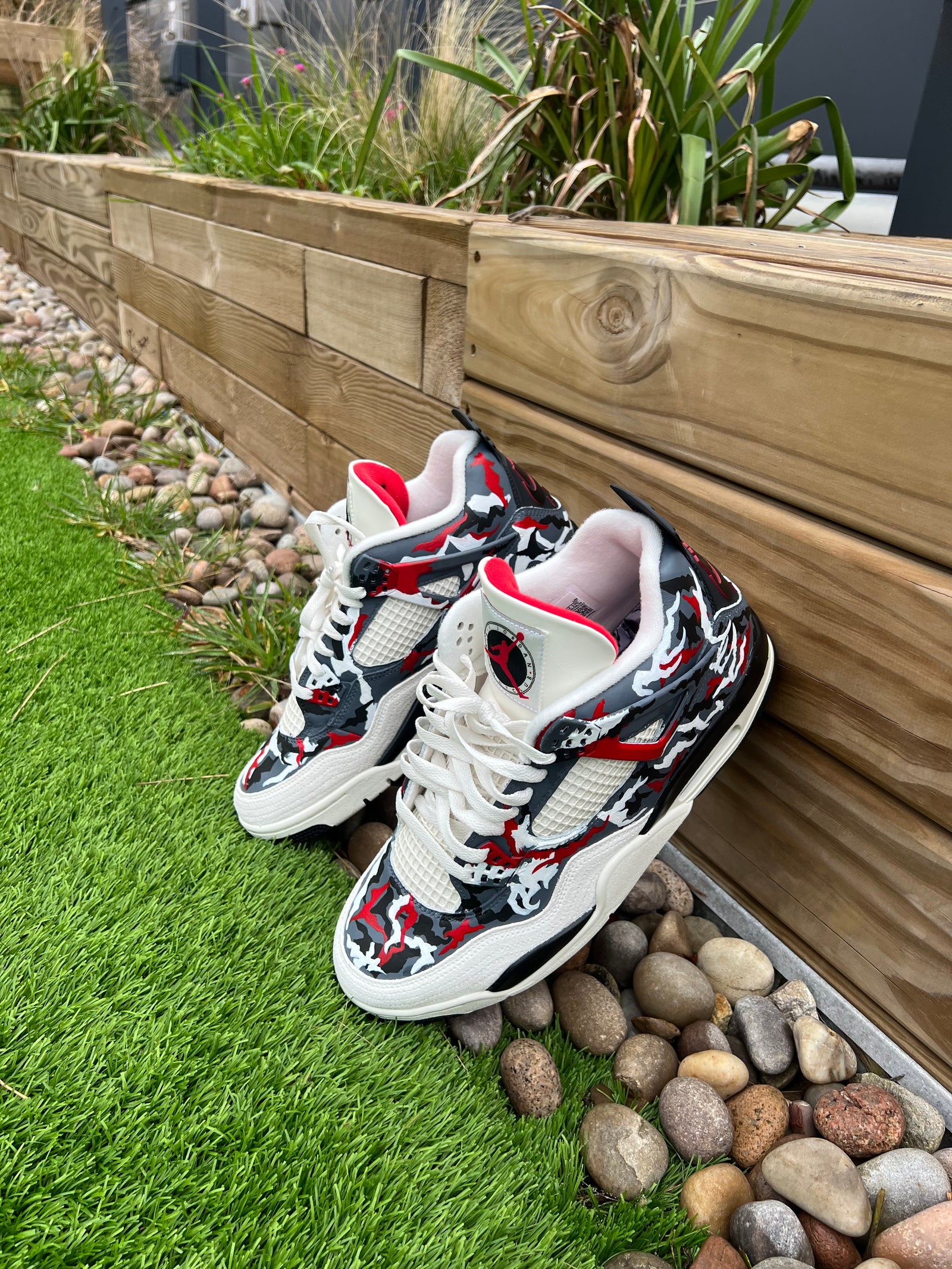 Jordan 4 Military Camo