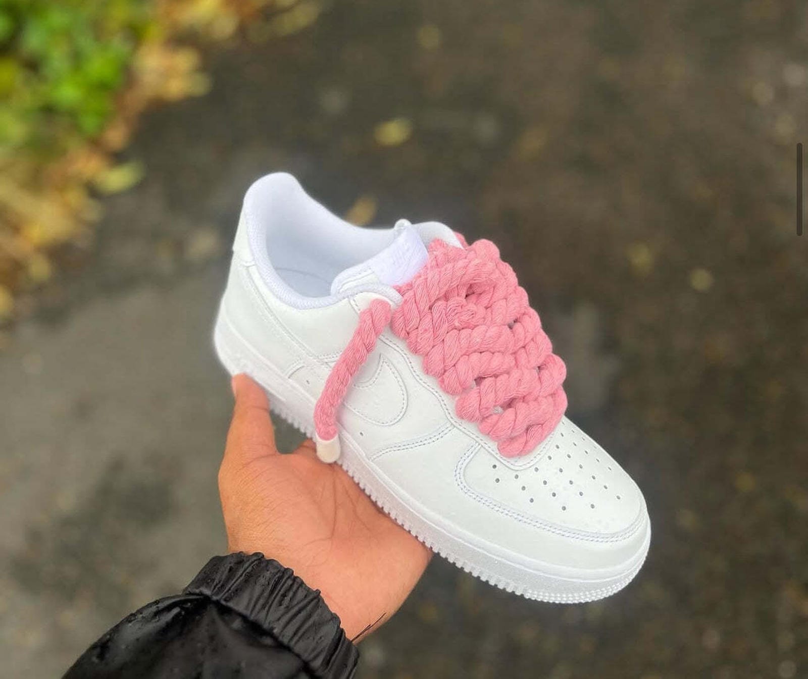 Nike Air Force 1 Rope Lace Customs