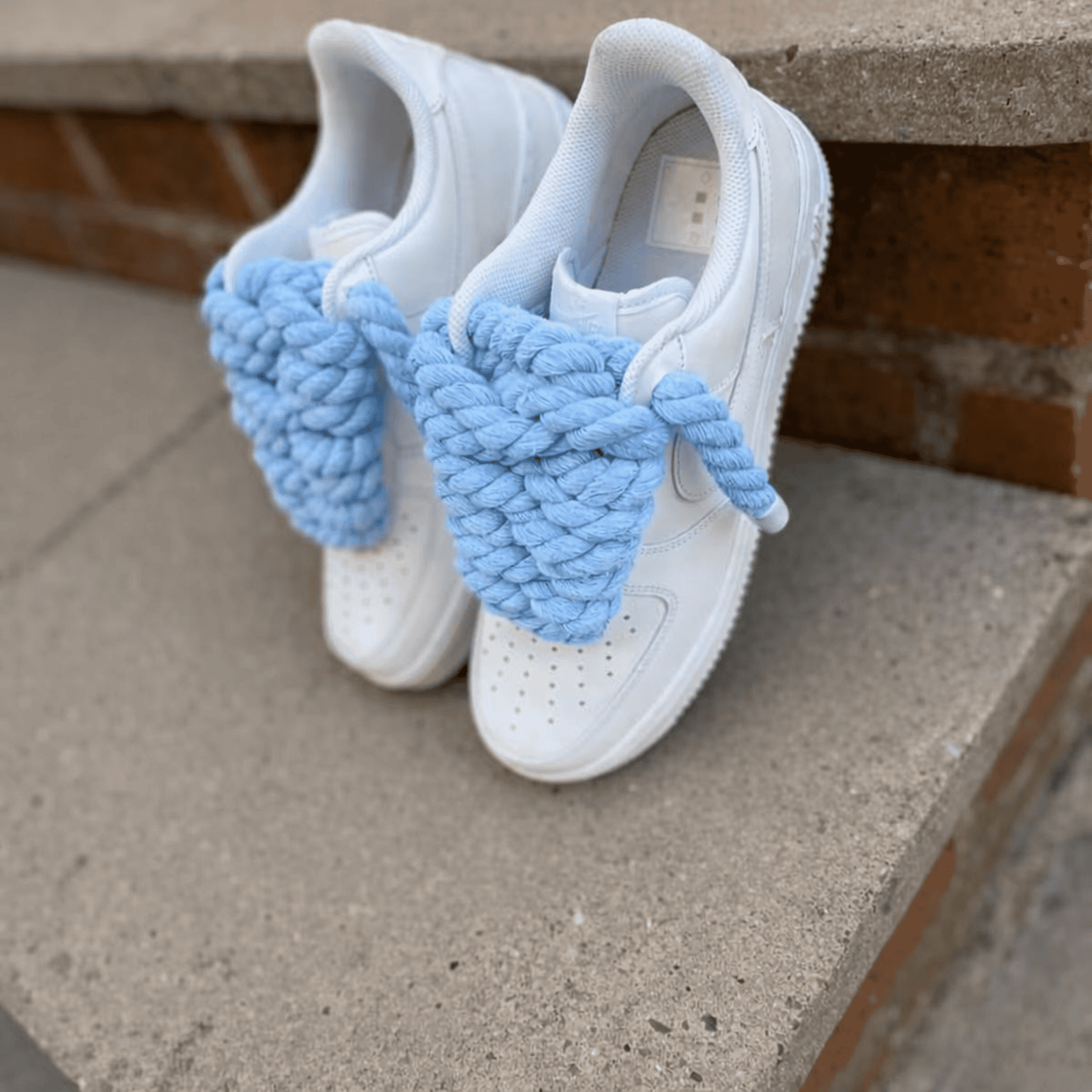 Nike Air Force 1 Rope Lace Customs