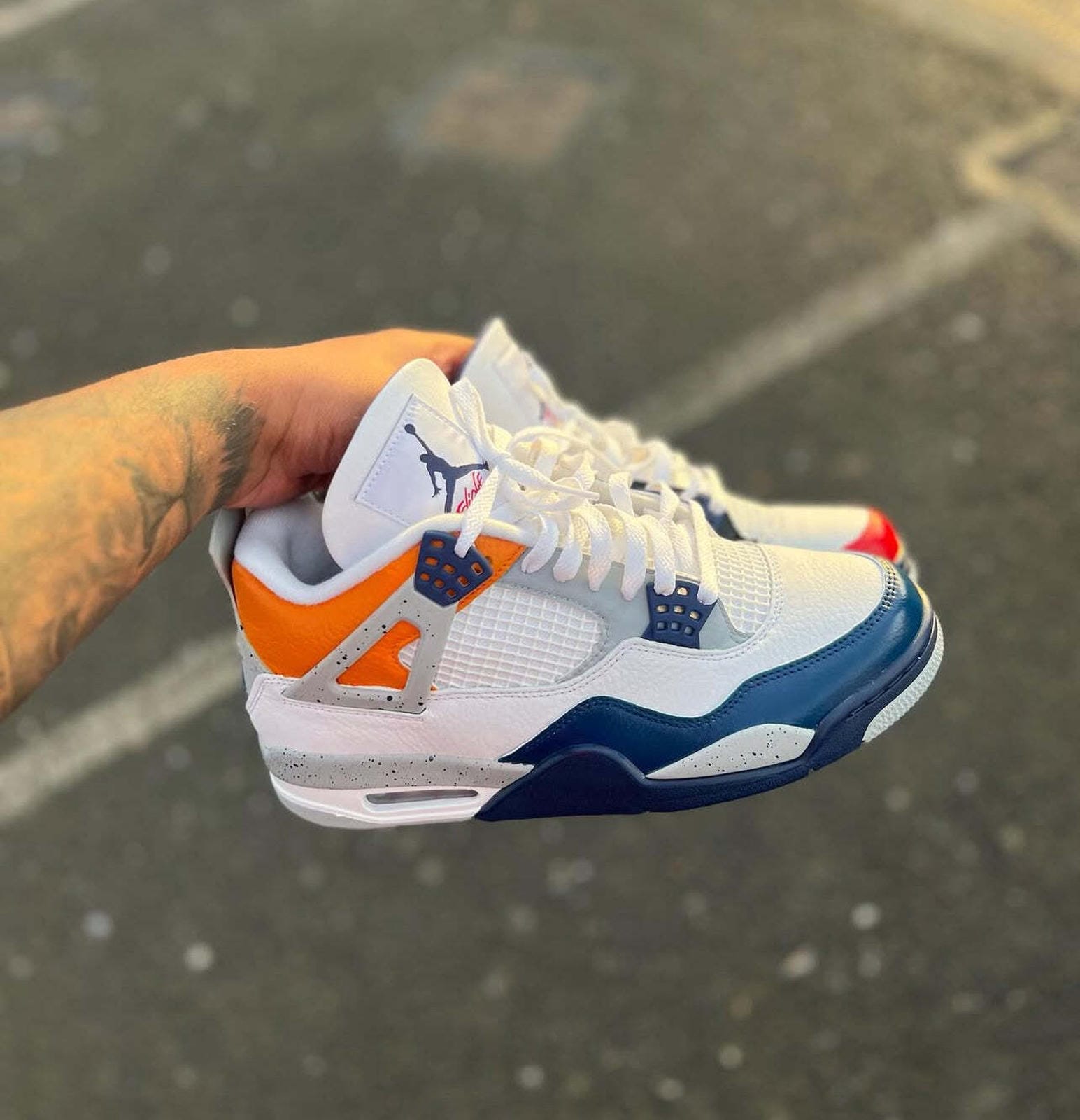 Jordan 4 “Midnight Navy” Custom