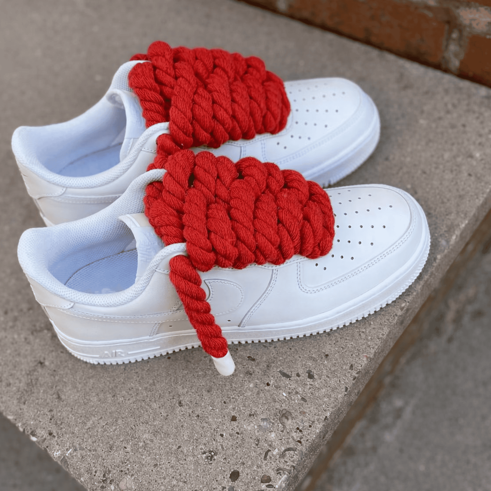Nike Air Force 1 Rope Lace Customs