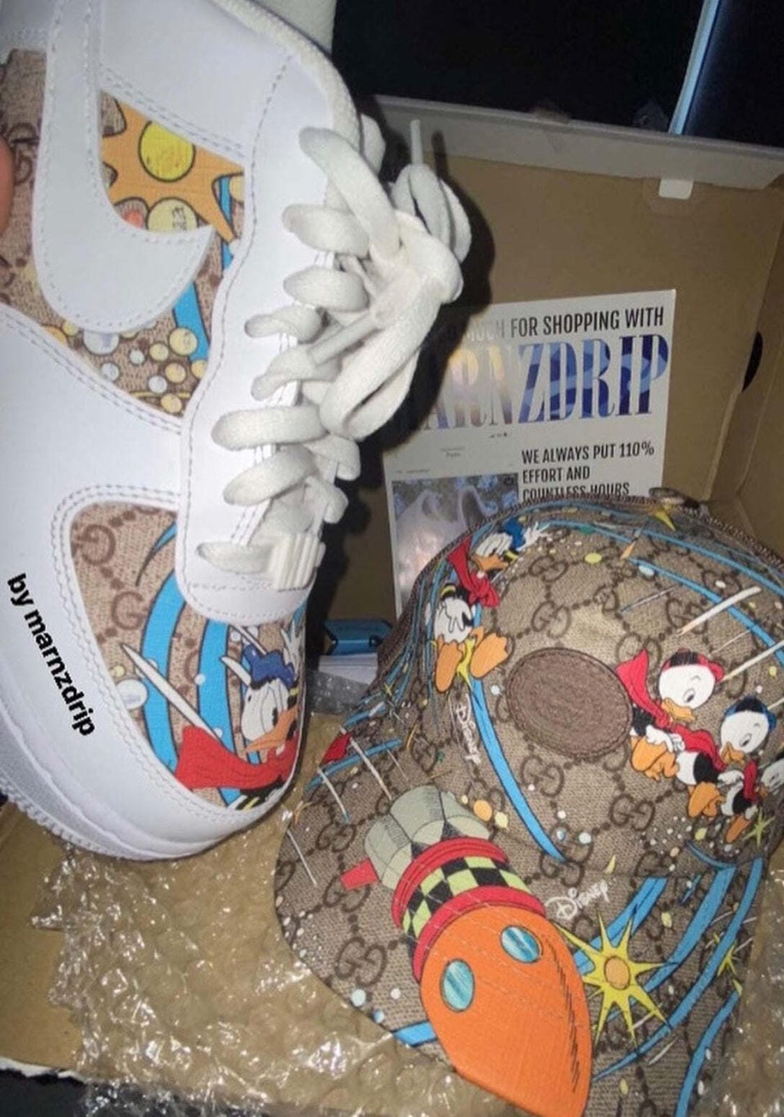 Nike Air Force 1 Disney X Gucci