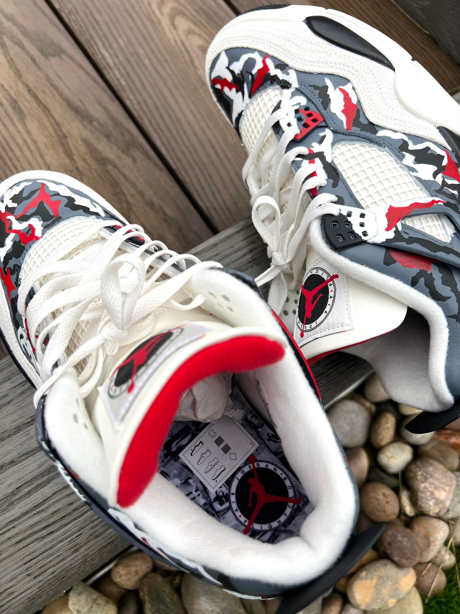 Jordan 4 Military Camo