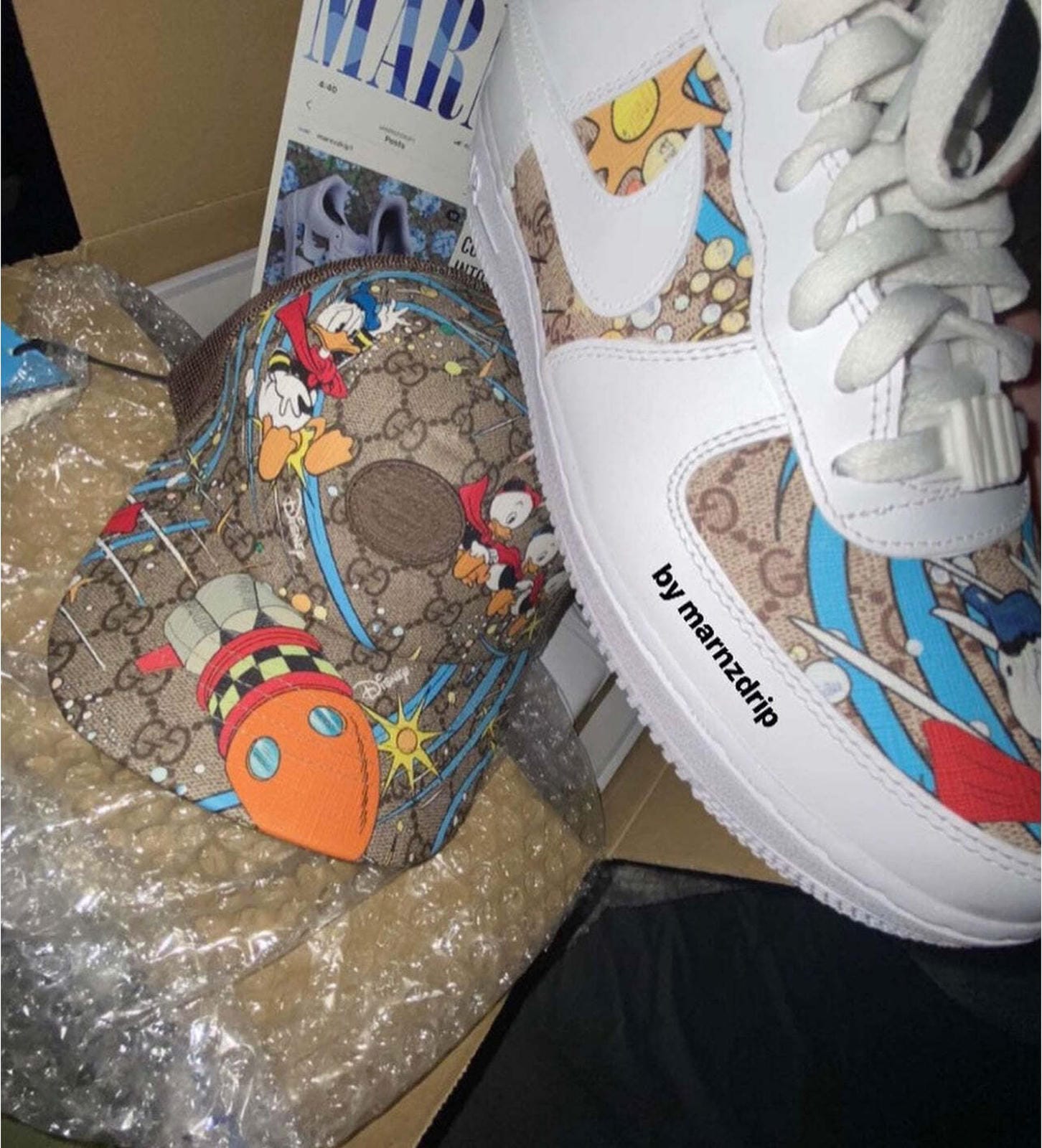 Nike Air Force 1 Disney X Gucci