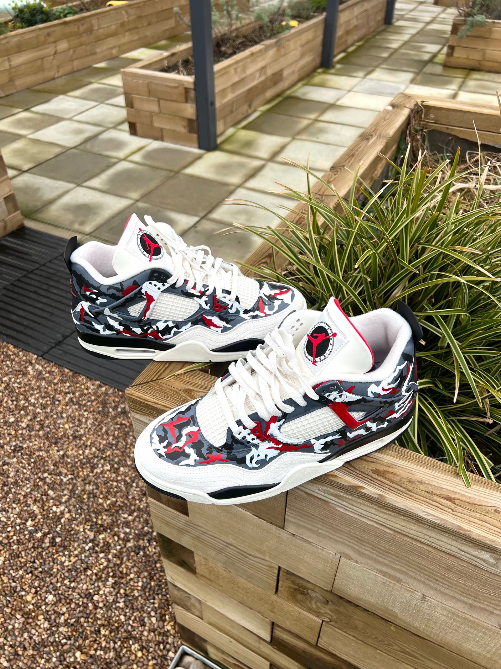 Jordan 4 Military Camo