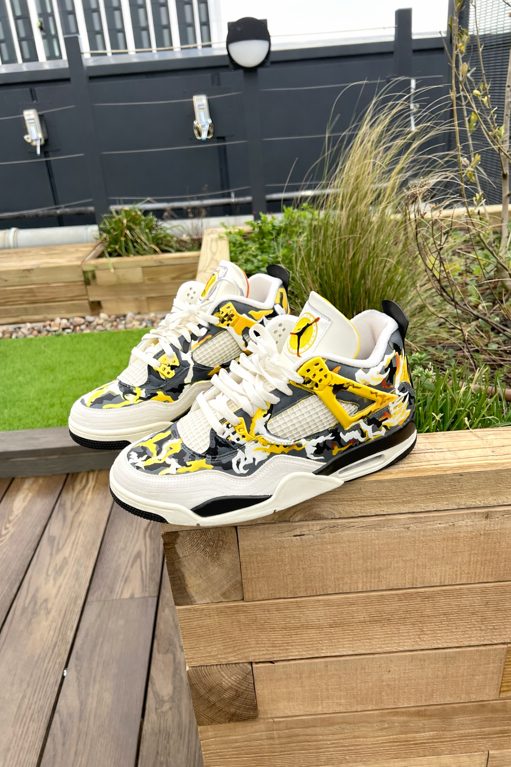 Jordan 4 Military Camo