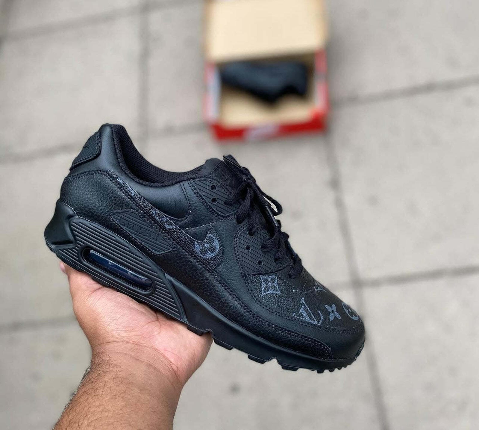 Air Max 90 X LV Eclipse - Black