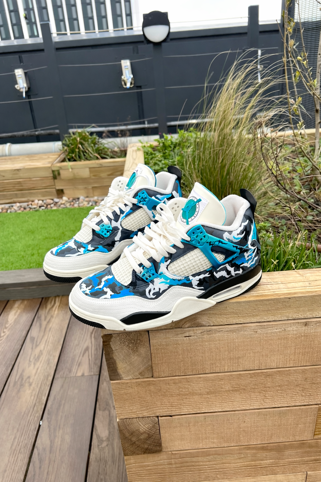 Jordan 4 Military Camo