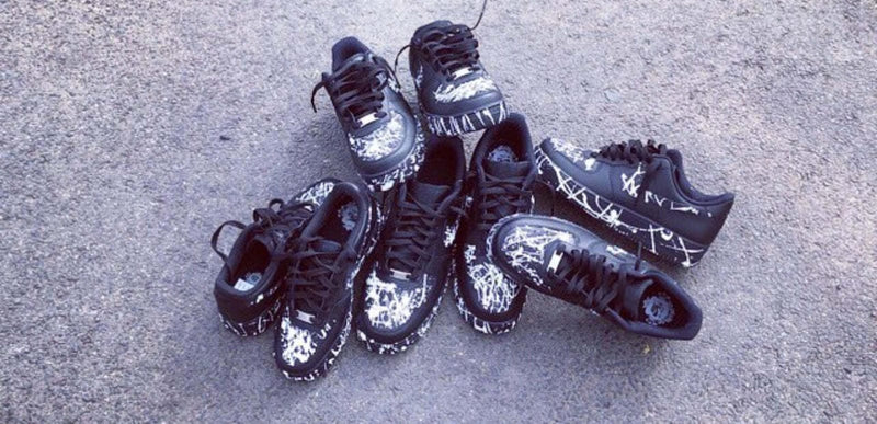 Nike Air Force 1 Venom Pack Paint Splash